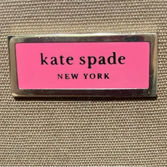 Kate Spade Tan and White Tote Bag - Picture 2 of 6
